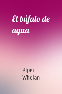 El búfalo de agua