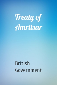 Treaty of Amritsar