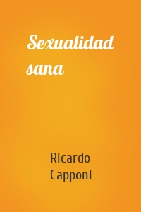 Sexualidad sana