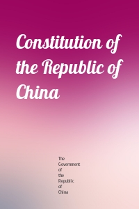 Constitution of the Republic of China