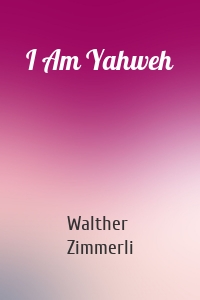 I Am Yahweh