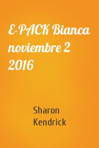 E-PACK Bianca noviembre 2 2016