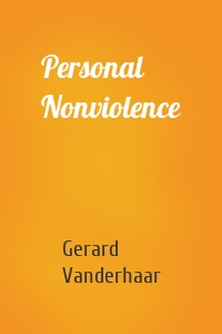 Personal Nonviolence