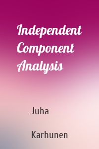 Independent Component Analysis