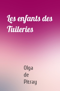 Les enfants des Tuileries