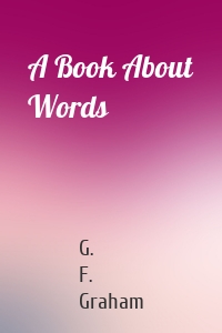 A Book About Words