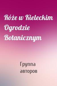 Róże w Kieleckim Ogrodzie Botanicznym