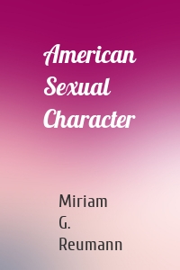 American Sexual Character