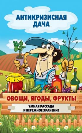 Обложка книги «Овощи, ягоды, фрукты. Умная рассада и бережное хранение» — Сергей Кашин