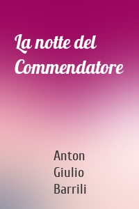 La notte del Commendatore