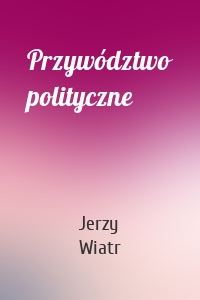 Przywództwo polityczne