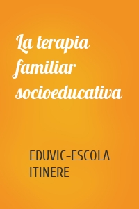 La terapia familiar socioeducativa