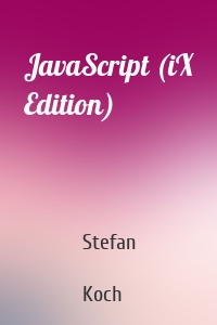 JavaScript (iX Edition)