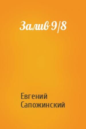 Обложка книги «Залив 9/8» — Евгений Сапожинский