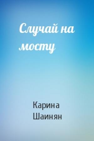Обложка книги «Случай на мосту» — Карина Шаинян