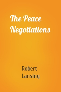The Peace Negotiations