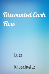 Discounted Cash Flow