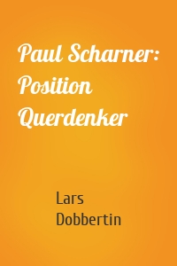 Paul Scharner: Position Querdenker