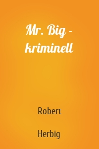 Mr. Big - kriminell