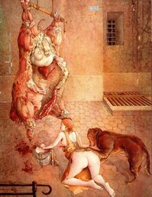 Обложка книги «Альбина и мужчины-псы» — Алехандро Ходоровский