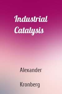 Industrial Catalysis