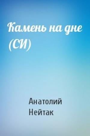 Обложка книги «Камень на дне (СИ)» — Анатолий Нейтак