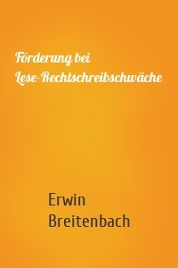 Förderung bei Lese-Rechtschreibschwäche