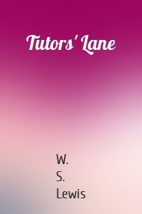 Tutors' Lane