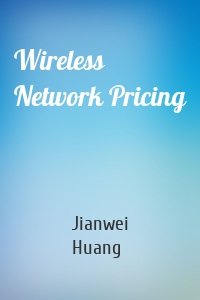 Wireless Network Pricing