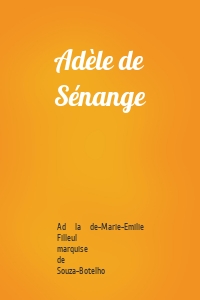 Adèle de Sénange