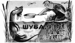 Обложка книги «Шуба, которая плавает и ныряет» — Морис Кейн