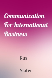 Communication For International Business