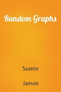 Random Graphs