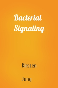 Bacterial Signaling