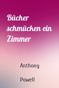 Bücher schmücken ein Zimmer