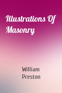 Illustrations Of Masonry