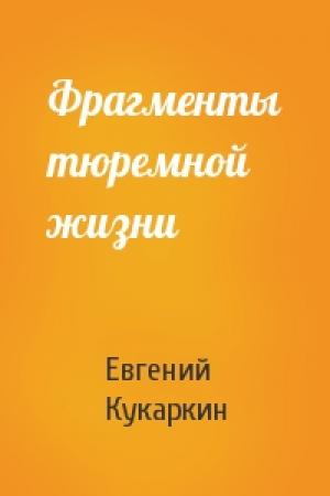 Обложка книги «Фрагменты тюремной жизни» — Евгений Кукаркин