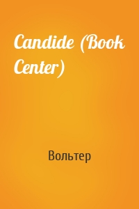 Candide (Book Center)