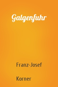 Galgenfuhr