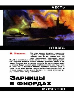 Обложка книги «Зарницы в фиордах» — Николай Матвеев