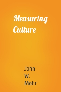 Measuring Culture