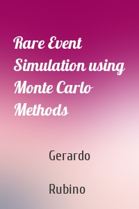 Rare Event Simulation using Monte Carlo Methods