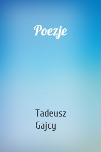 Poezje