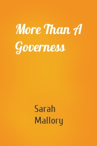 More Than A Governess