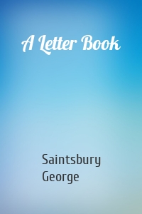 A Letter Book