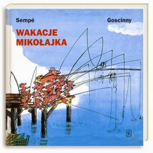 Обложка книги «Wakacje Mikołajka» — Rene Goscinny, Jean-Jacques Sempe