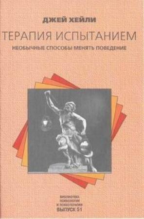 Обложка книги «Терапия испытанием» — Джей Хейли