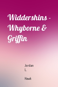 Widdershins - Whyborne & Griffin