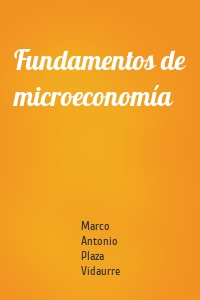 Fundamentos de microeconomía