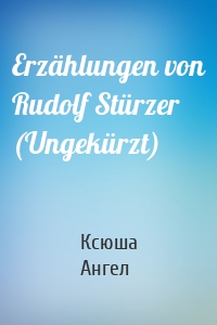 Erzählungen von Rudolf Stürzer (Ungekürzt)
